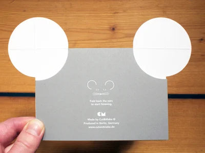 2 x The Grey Mouse Cards