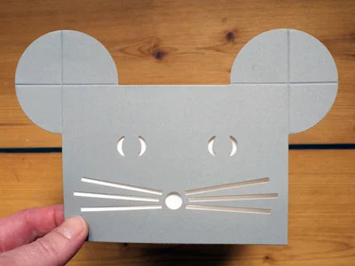 2 x The Grey Mouse Cards