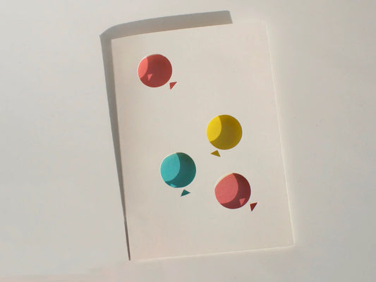 2 x Blow Balloons Cards